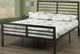 Titus Furniture Charcoal 54" Full Metal Platform Bed-0