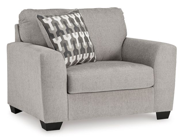 Signature Design by Ashley® Avenal Park Flannel Oversized Chair-0