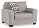 Signature Design by Ashley® Avenal Park Flannel Oversized Chair-0