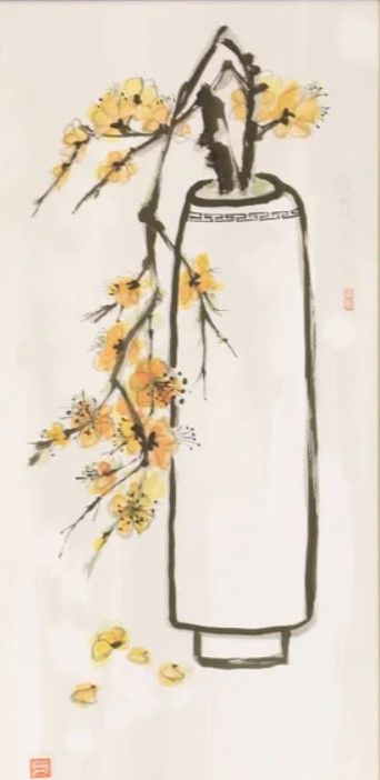 Stylecraft Dann Foley Japanese Bloom II Wall Art-2