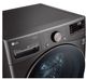 LG 4.5 Cu. Ft. Black Steel Front Load Washer-2
