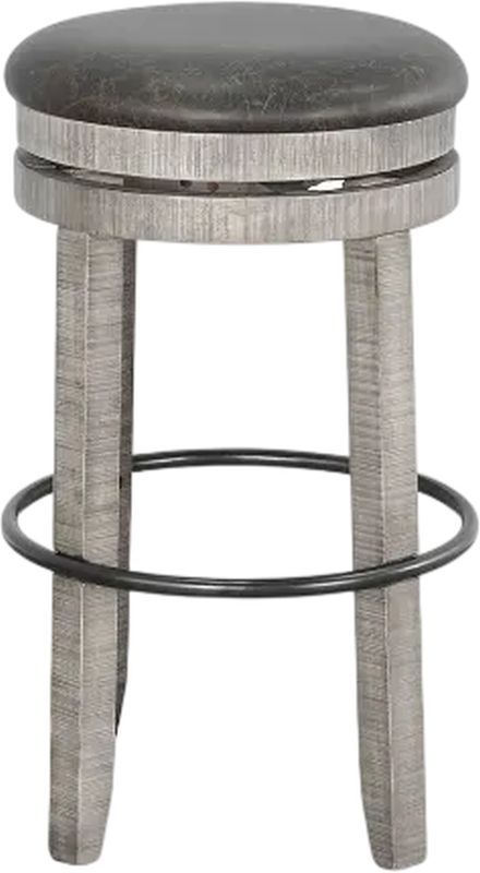 Sunny Designs™ Alpine Gray 30" Swivel Stool-2