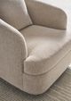 Vanguard® Furniture Ode Topper Oatmeal Stocked Swivel Chair -4