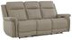 Liberty Furniture Cora Aline Cashmere Triple Power Zero Gravity Reclining Sofa-0