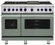 Viking® 7 Series 48" Eucalyptus Pro Style Dual Fuel Range-0