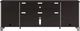 Signature Design by Ashley® Darborn Gray/Brown 88" TV Stand with Electric Fireplace-3