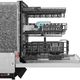 Samsung Bespoke 24" White Glass Top Control Built-In Smart Dishwasher with 3rd Rack Washing System-3