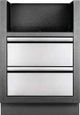 Napoleon Oasis™ Carbon Under Grill Cabinet For Built In 700 Series 18" and 12" Burners-0