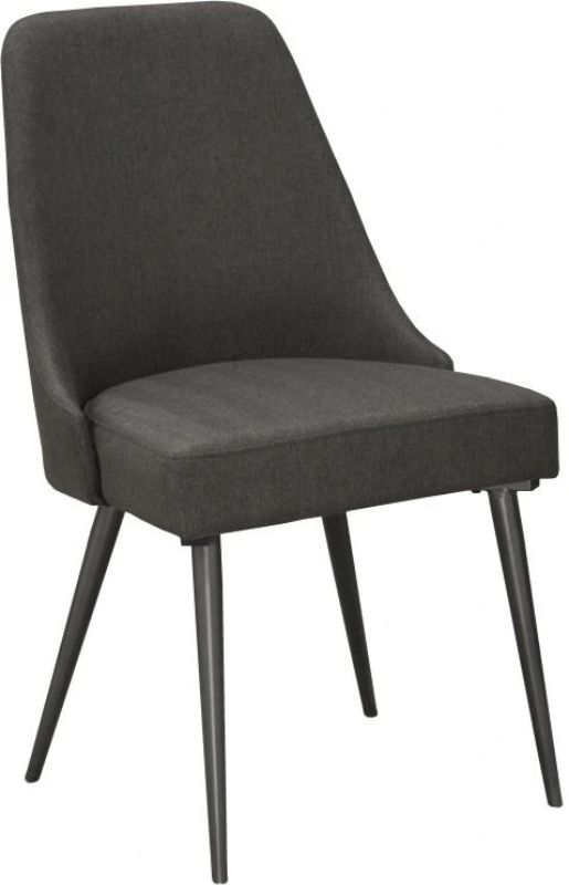 Brassex Inc. Celine 2-Piece Grey Dining Chair Set-0