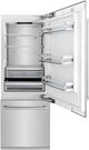 ZLINE 30" 16.1 Cu. Ft. Stainless Steel Counter Depth Bottom Freezer Refrigerator-2