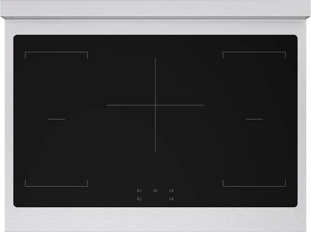 ZLINE Autograph Edition Paramount 36" Satin Stainless Steel Pro Style Induction Range with Matte Black Accents-2