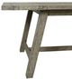 Jofran Inc. Telluride Driftwood Trestle Extension Counter Table-4