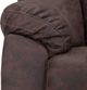 Franklin™ Connery Amarago Coffee Manual Swivel Rocker Recliner-5