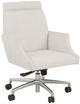 Fairfield® Customizable Uhura Executive Desk Chair with Polished Nickel Base-0