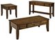 Intercon Kona Raisin End Table-2