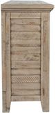Jofran Inc. Rustic Shores Watch Hill Weathered Gray 4-Door Low Accent Cabinet-2