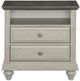 Homelegance® Mossbrook Dark Brown/Light Gray Nightstand-2