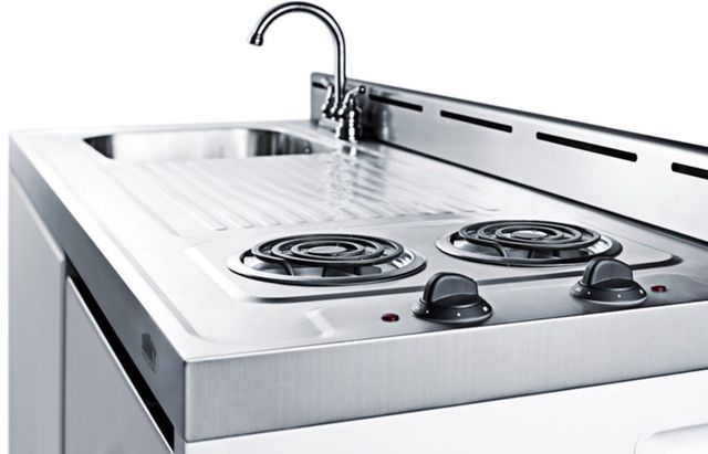Summit® 48" White All-In-One Kitchenette-2