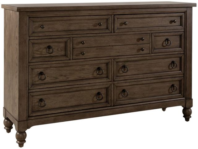 Liberty Furniture Americana Farmhouse Dusty Taupe Dresser-0