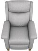 Best® Home Furnishings Customizable Prima Power High Leg Recliner with Tilt Headrest and Honey Birch Legs-1
