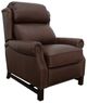 BarcaLounger® Thornfield Clifton-Chocolate Manual Recliner-0