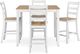 Signature Design by Ashley® Gesthaven 5-Piece Natural/White Counter Height Dining Table Set-1