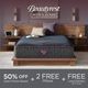 Beautyrest® World Class Hybrid™ Level Three 13" Medium Smooth Top Queen Mattress-0