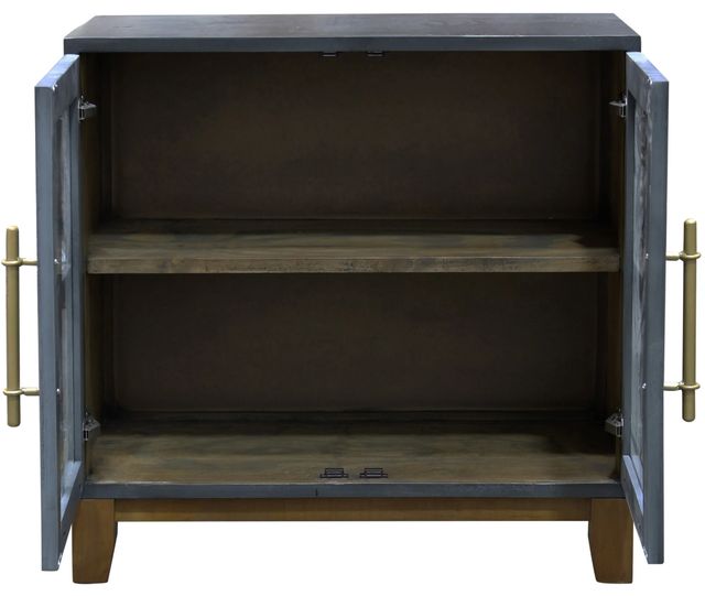 Stylecraft Americana Blue Accent Cabinet-1