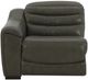 Signature Design by Ashley® Center Line 3-Piece Dark Gray Power Reclining Console Loveseat -4