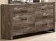 Furniture of America® Larissa Natural Tone Dresser-0