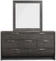 Magnussen Home® Kinsley Black Heron Dresser and Mirror-1