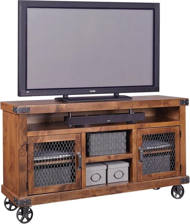 aspenhome® Industrial Fruitwood 65" Console-1