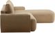 Dovetail Furniture Castillo 2-Piece Sand Right-Arm Facing Chaise Sectional Set-2