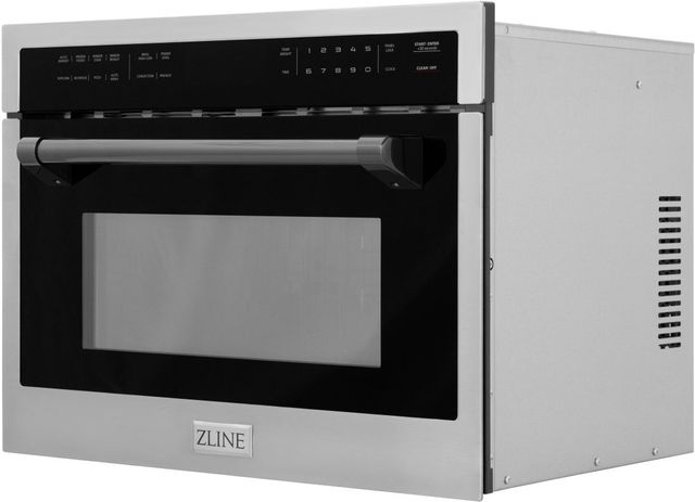 ZLINE Autograph Edition 24" 1.6 Cu. Ft. Stainless Steel Electric Speed Oven-2