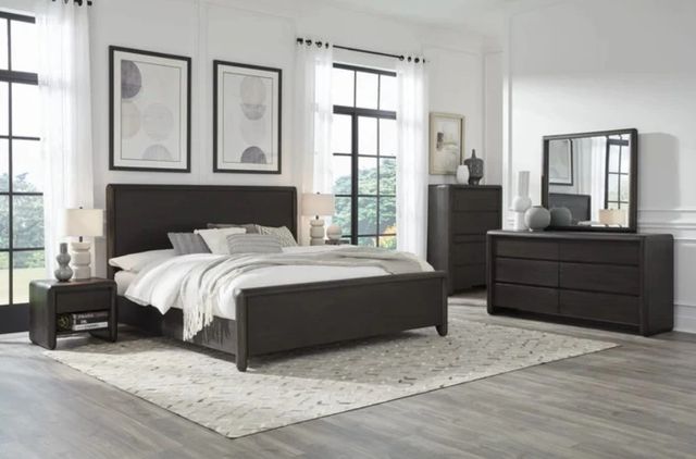 Modus Furniture Xolani Jaguar California King Platform Panel Bed-1