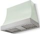 La Cornue CornuFé Marquee 36" Tapestry Range Hood with Satin Chrome Trim-0