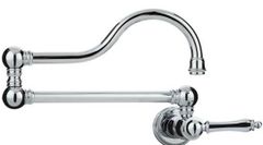 Franke Farmhouse Chrome Single Handle Wall Mounted Pot Filler Faucet