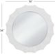 Bassett Mirror Altair White Wall Mirror-4