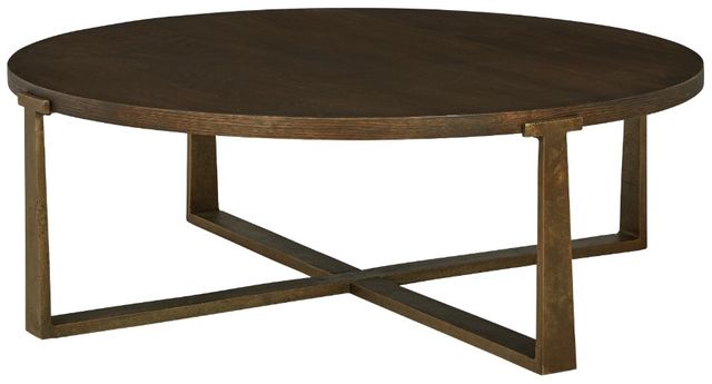 Signature Design by Ashley® Balintmore 3-Piece Brown/Gold Living Room Table Set-1