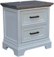 John Thomas Furniture® Summit Heather Gray/Mist Nightstand-0