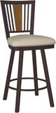 Amisco Customizable Madison Swivel Counter Stool-0