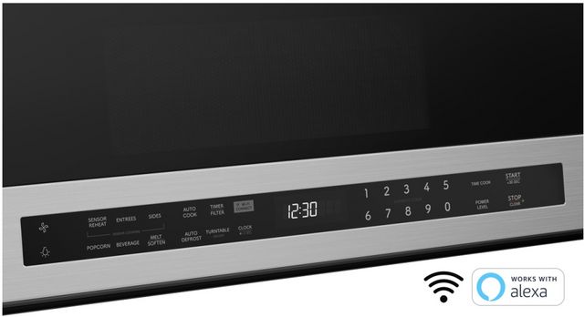 Sharp® 1.9 Cu. Ft. Stainless Steel Over The Range Microwave-5