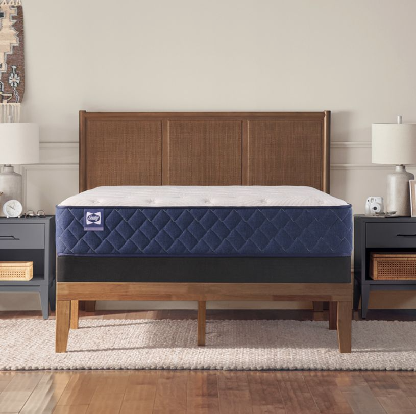 Sealy Dream Waves 12.5" Wrapped Coil Soft Tight Top Split King Mattress - Thumbnail 2