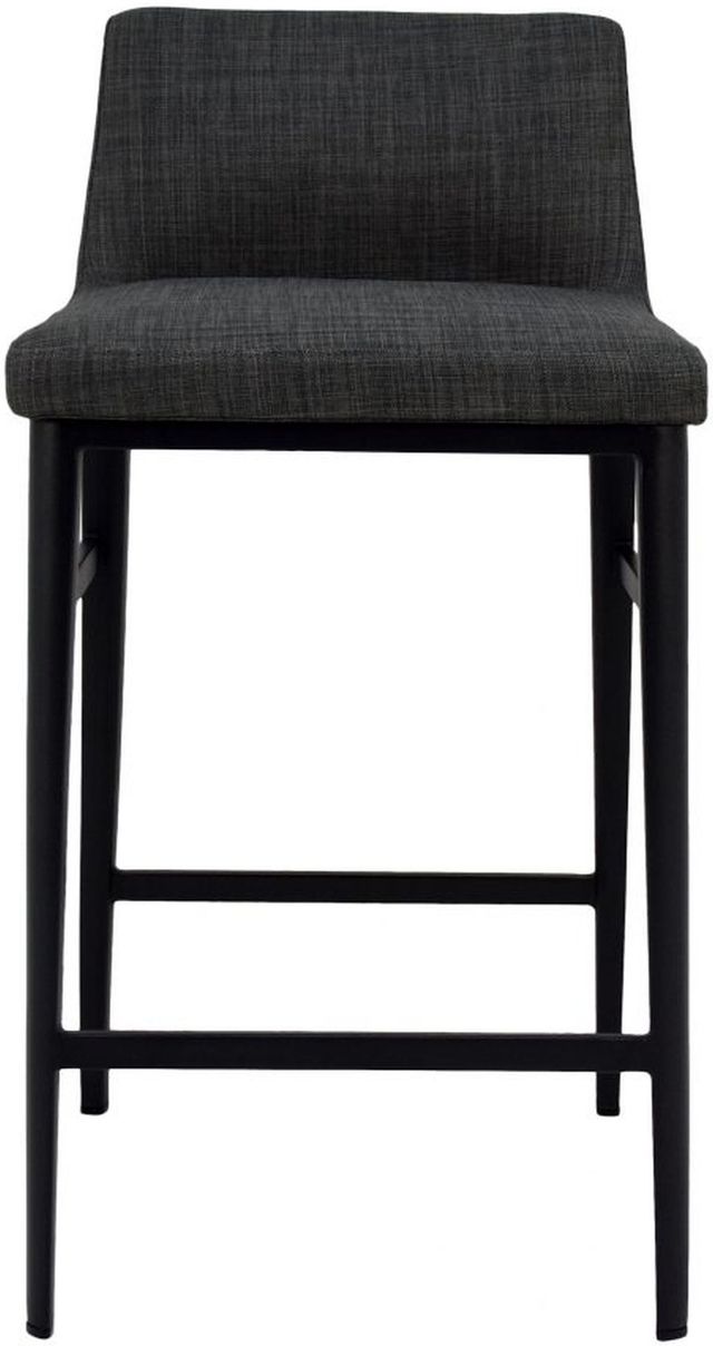Moe's Home Collection Baron Charcoal Grey Counter Stool-2