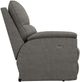 La-Z-Boy® Trouper Charcoal Power Reclining Loveseat with Headrest-2