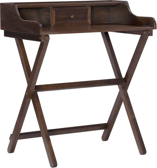 Linon Coy Walnut Folding Desk-0