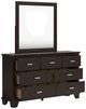 Signature Design by Ashley® Covetown Dark Brown Dresser and Mirror-4