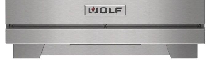 Wolf® 2.5" Stainless Steel Kickplate