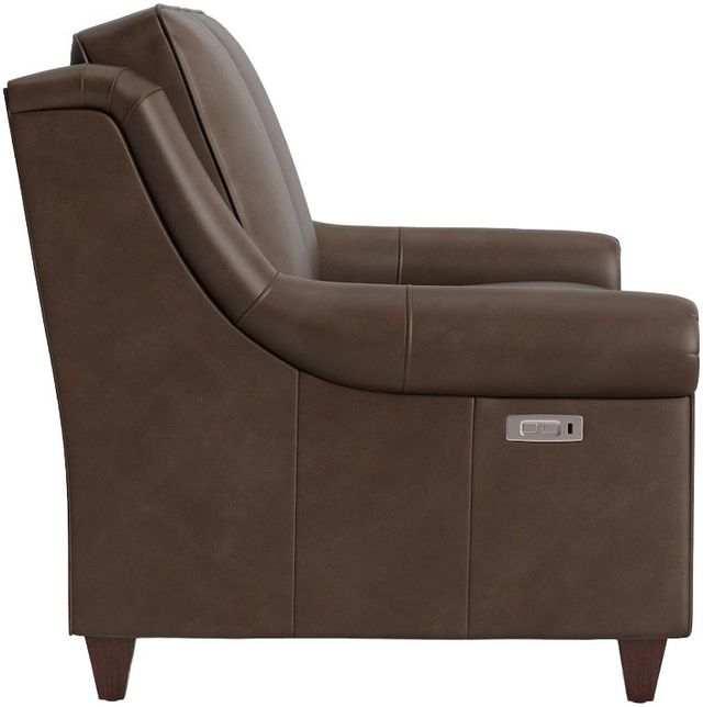 Bassett® Furniture Customizable BenchMade Power Reclining Panel Arm Loveseat-2