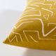 Surya Bogolani Mustard 20"x20" Toss Pillow with Polyester Insert-2
